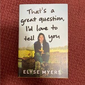 That's a Great Question Book by Elyse Myers